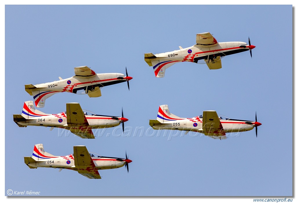 Krila Oluje (Wings of Storm) - 6x Pilatus PC-9M