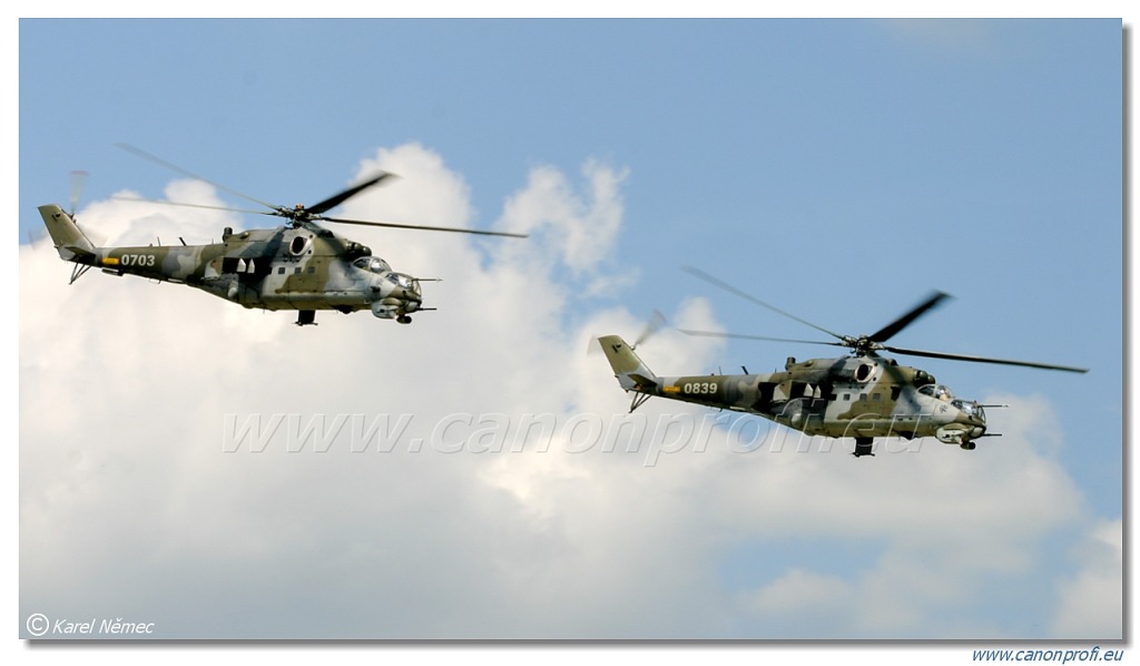 Skupina Mi-24 - 2x Mil Mi-24
