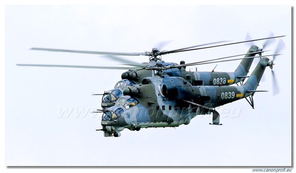 Skupina Mi-24 - 2x Mil Mi-24