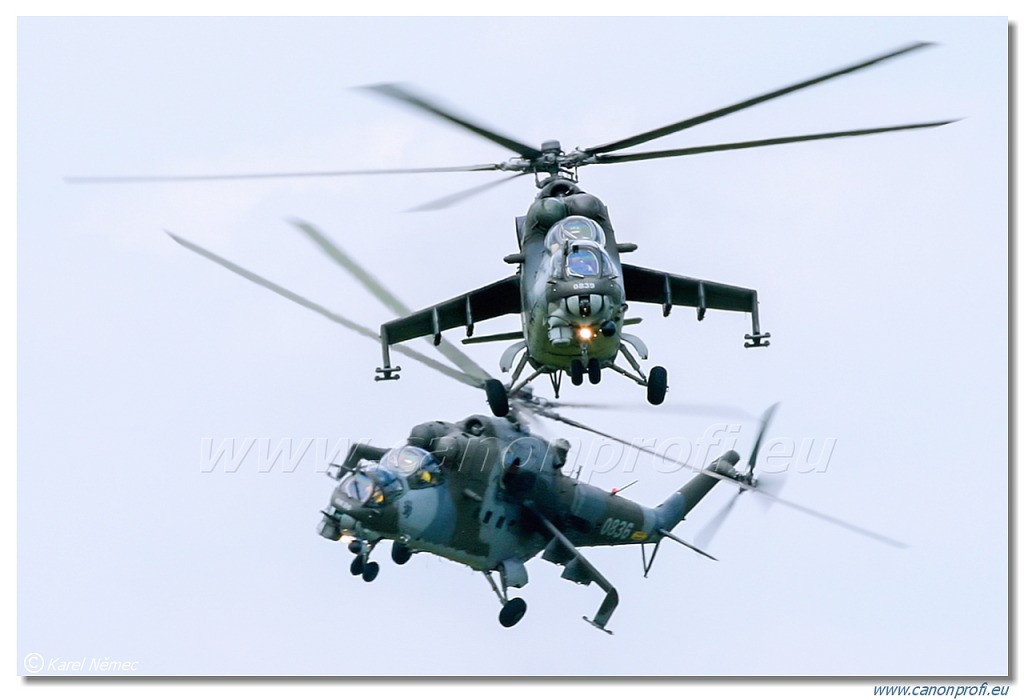 Skupina Mi-24 - 2x Mil Mi-24