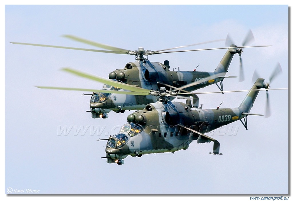 Skupina Mi-24 - 2x Mil Mi-24