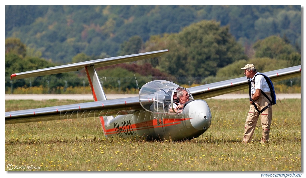 Očovskí Bačovia - 4x Let L-13 Blaník, L-23 Super Blaník, Z-37, Z-137T