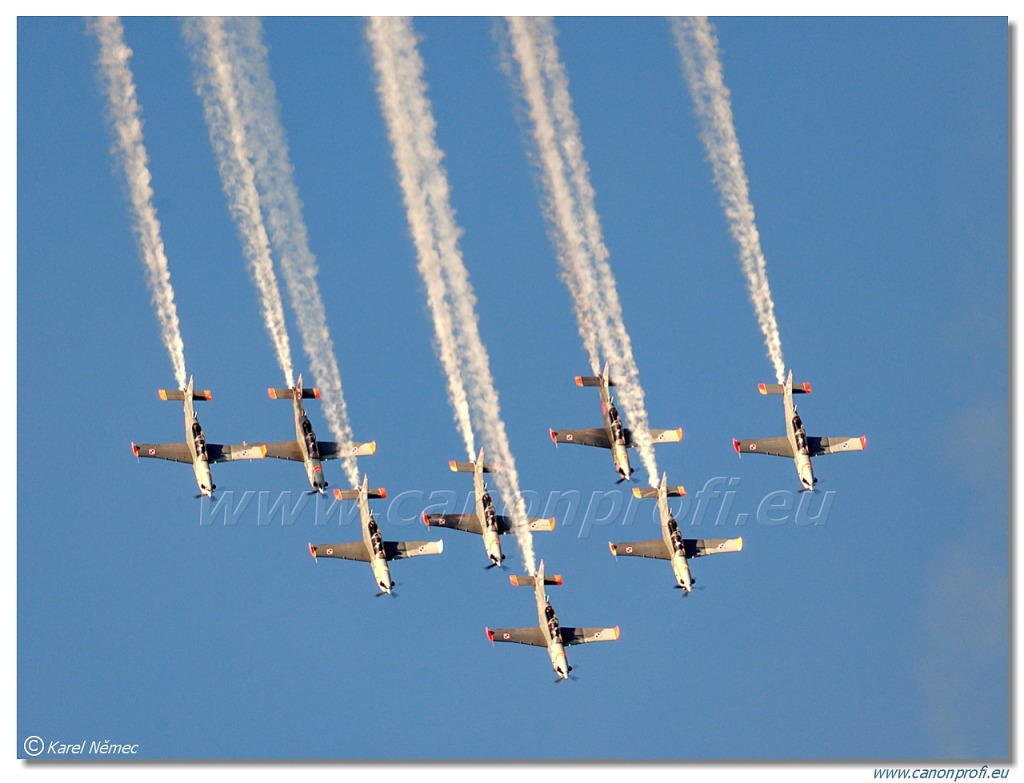Zespół akrobacyjny Orlik – 8x PZL-130 Orlik