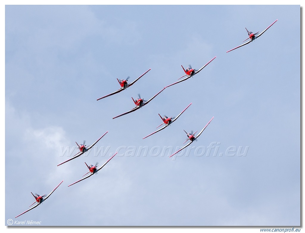 PC-7 Team – 9x Pilatus PC-7