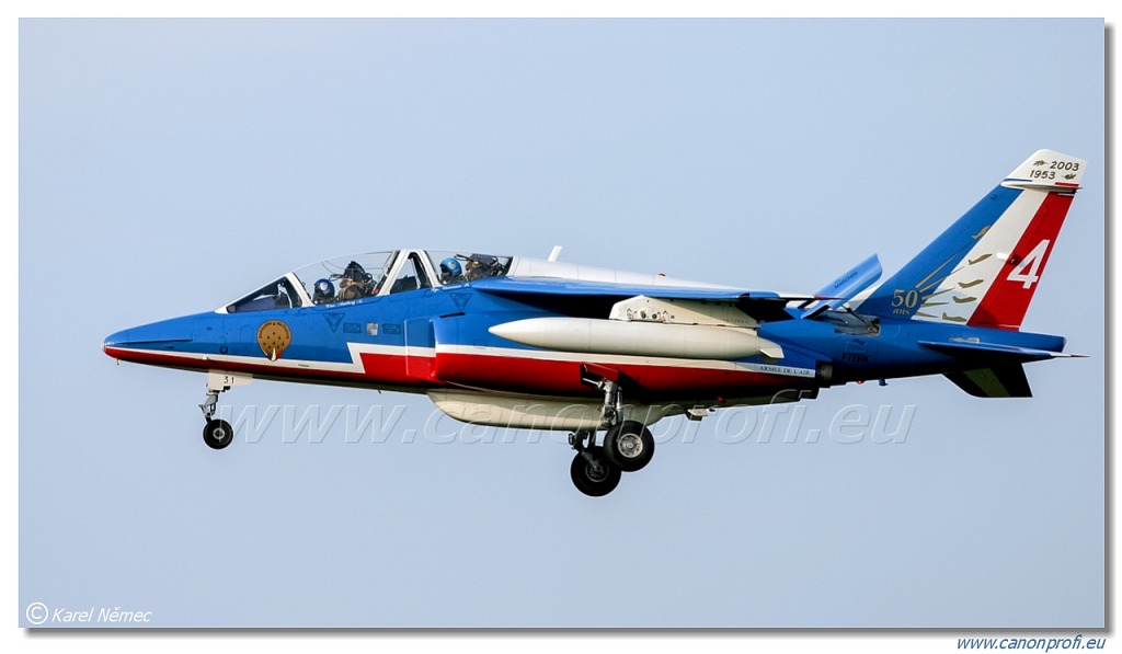 Patrouille de France – 8x Dassault/Dornier Alpha Jet