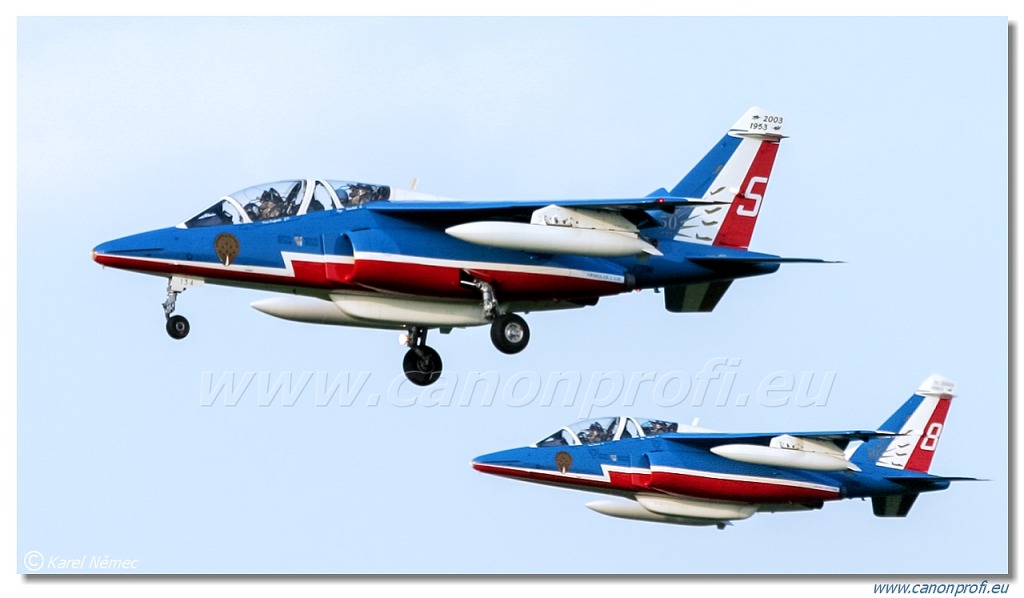 Patrouille de France – 8x Dassault/Dornier Alpha Jet