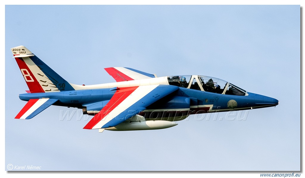 Patrouille de France – 8x Dassault/Dornier Alpha Jet