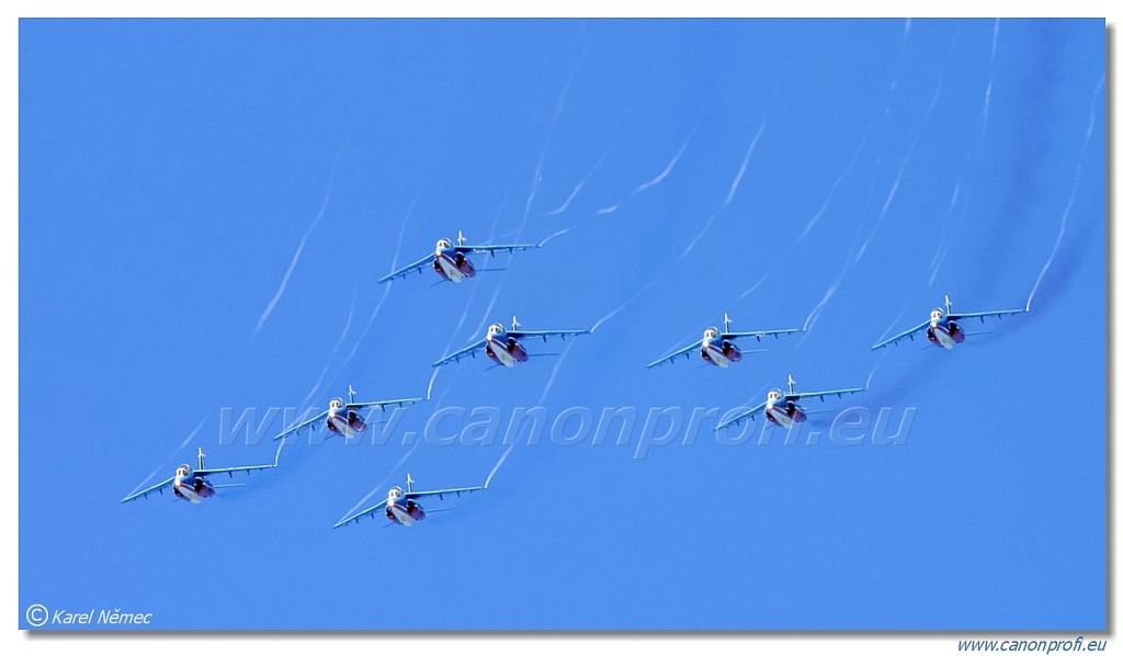 Patrouille de France – 8x Dassault/Dornier Alpha Jet