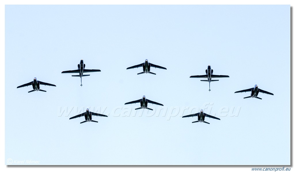 Patrouille de France – 8x Dassault/Dornier Alpha Jet