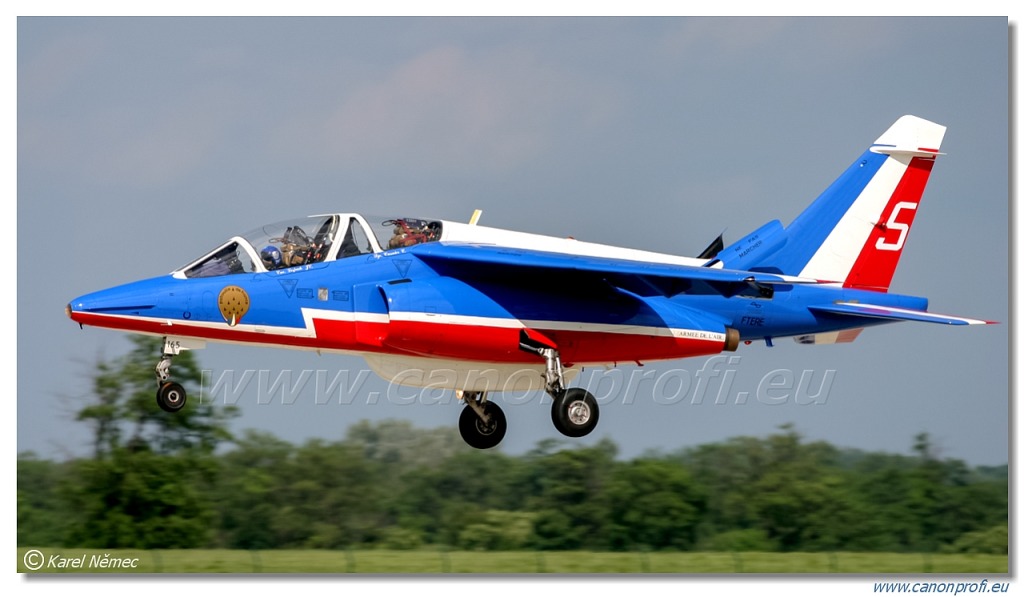 Patrouille de France – 8x Dassault/Dornier Alpha Jet