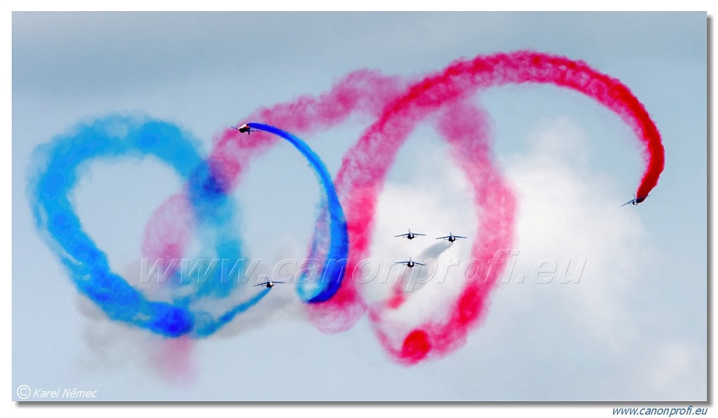 Patrouille de France – 8x Dassault/Dornier Alpha Jet