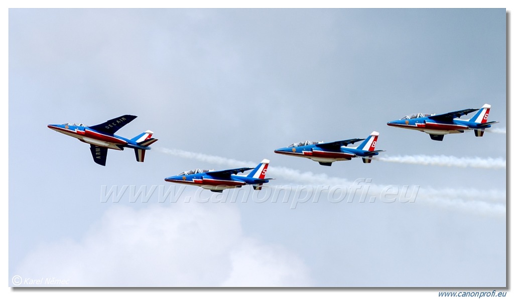 Patrouille de France – 8x Dassault/Dornier Alpha Jet