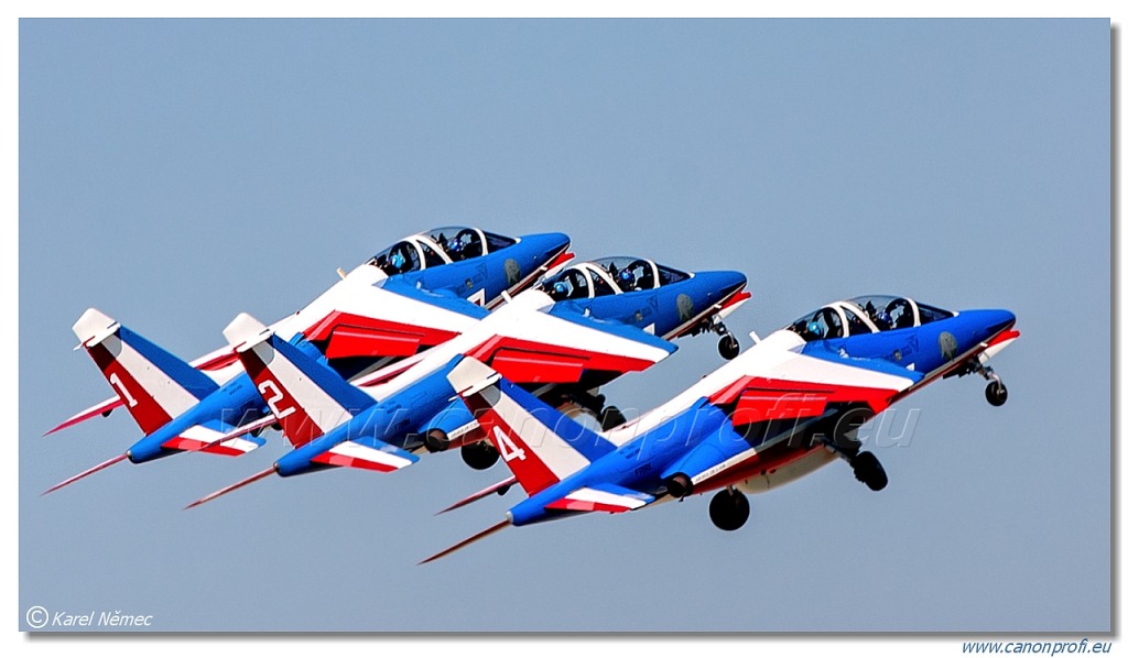 Patrouille de France – 8x Dassault/Dornier Alpha Jet