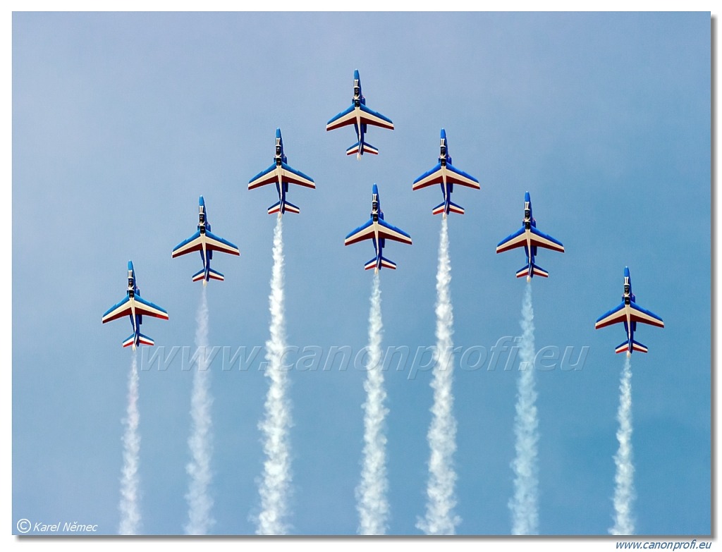 Patrouille de France – 8x Dassault/Dornier Alpha Jet