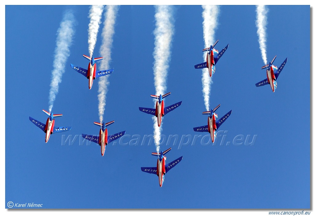 Patrouille de France – 8x Dassault/Dornier Alpha Jet