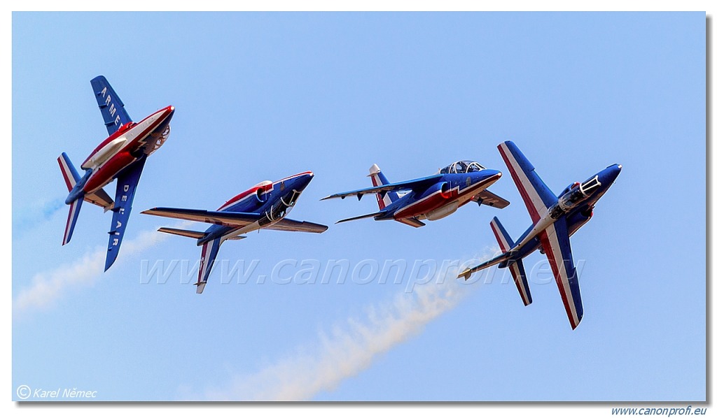 Patrouille de France – 8x Dassault/Dornier Alpha Jet