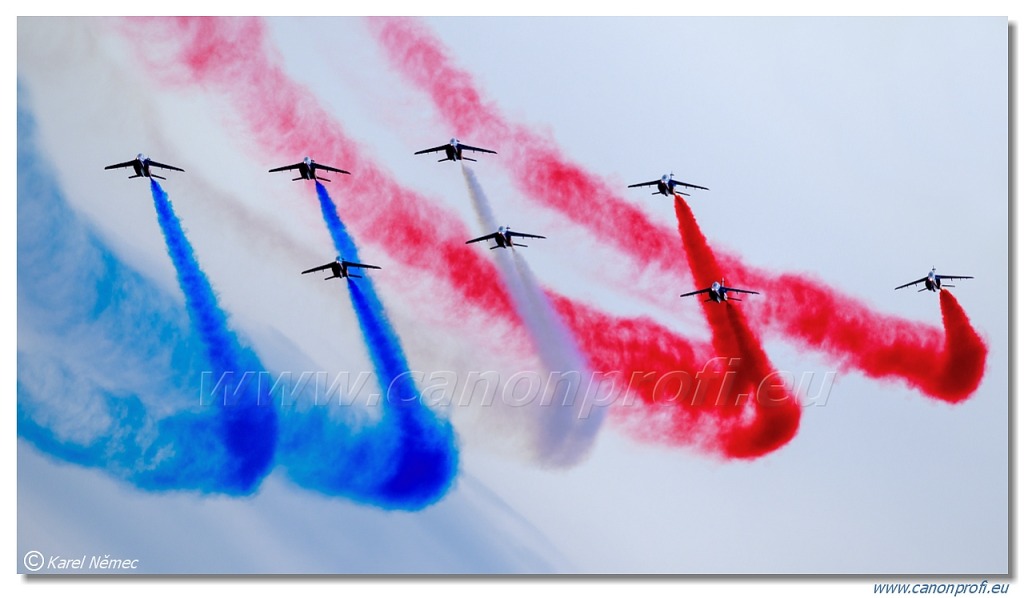 Patrouille de France – 8x Dassault/Dornier Alpha Jet