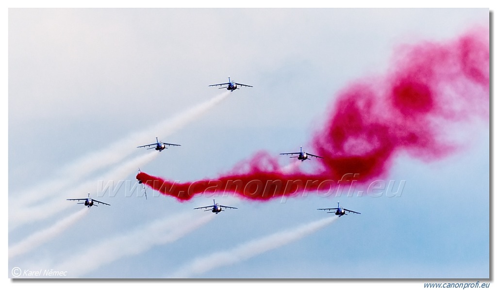 Patrouille de France – 8x Dassault/Dornier Alpha Jet
