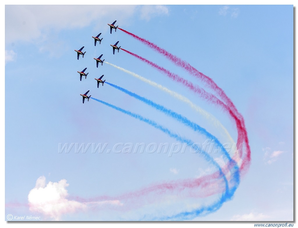 Patrouille de France – 8x Dassault/Dornier Alpha Jet