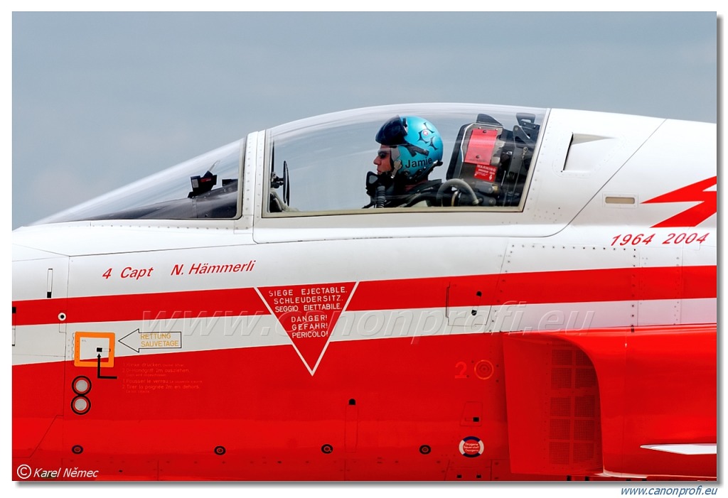 Patrouille Suisse - 6x Northrop F-5E Tiger