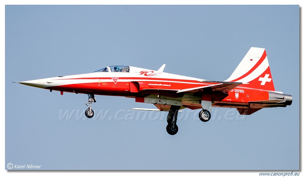 Patrouille Suisse - 6x Northrop F-5E Tiger