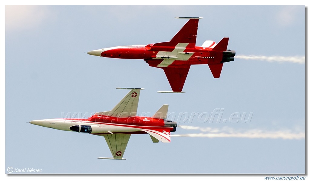 Patrouille Suisse - 6x Northrop F-5E Tiger
