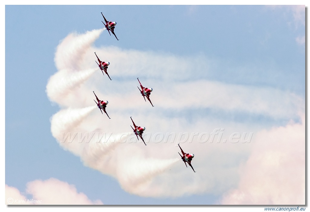 Patrouille Suisse - 6x Northrop F-5E Tiger