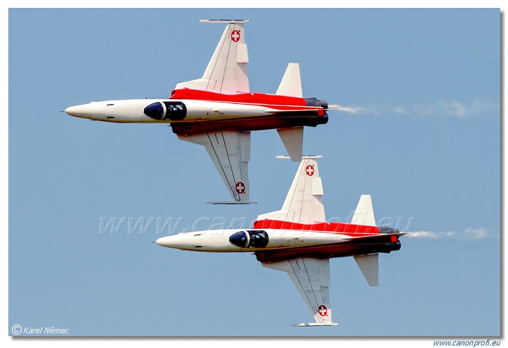 Patrouille Suisse - 6x Northrop F-5E Tiger