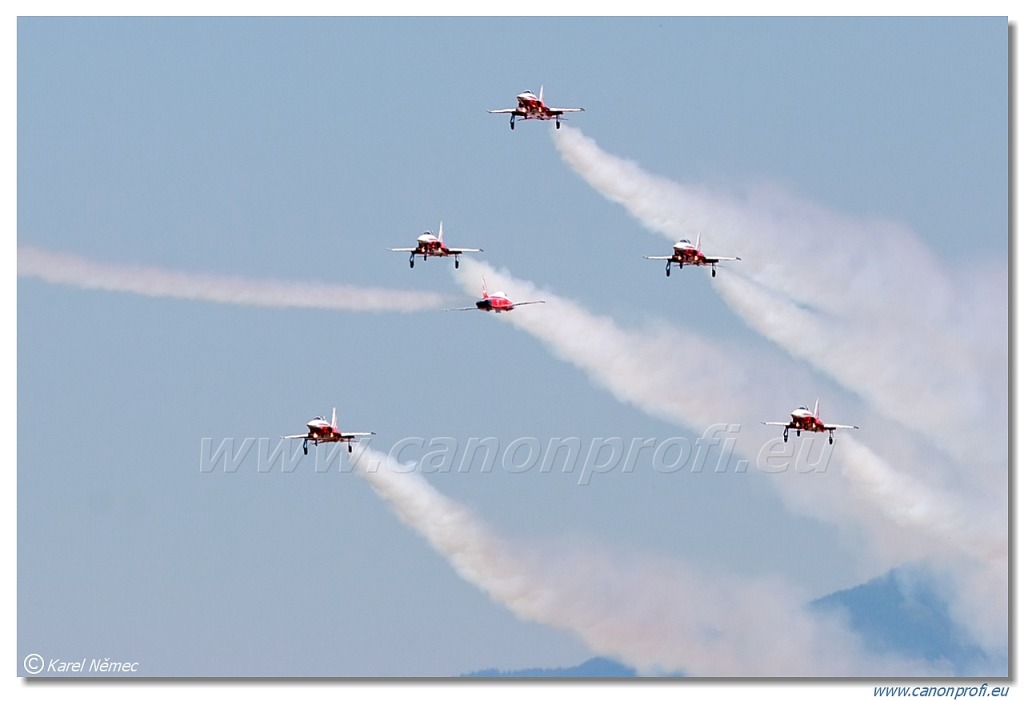 Patrouille Suisse - 6x Northrop F-5E Tiger
