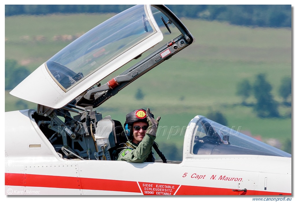 Patrouille Suisse - 6x Northrop F-5E Tiger