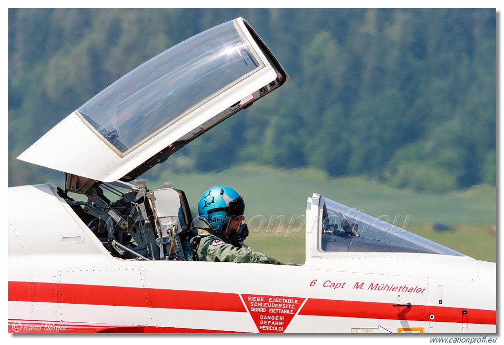 Patrouille Suisse - 6x Northrop F-5E Tiger