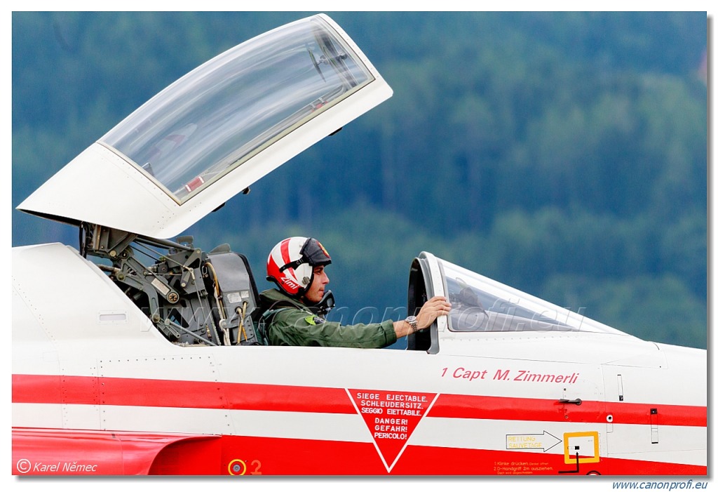 Patrouille Suisse - 6x Northrop F-5E Tiger
