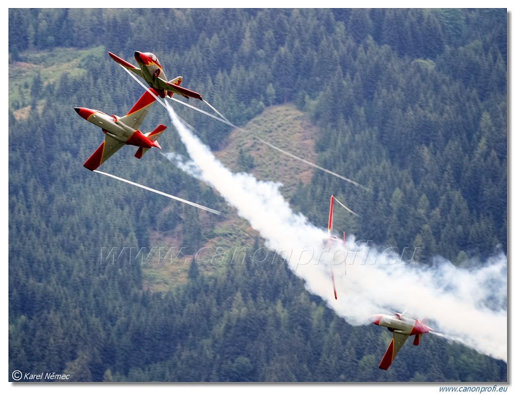 Patrulla Águila – 7x CASA C-101