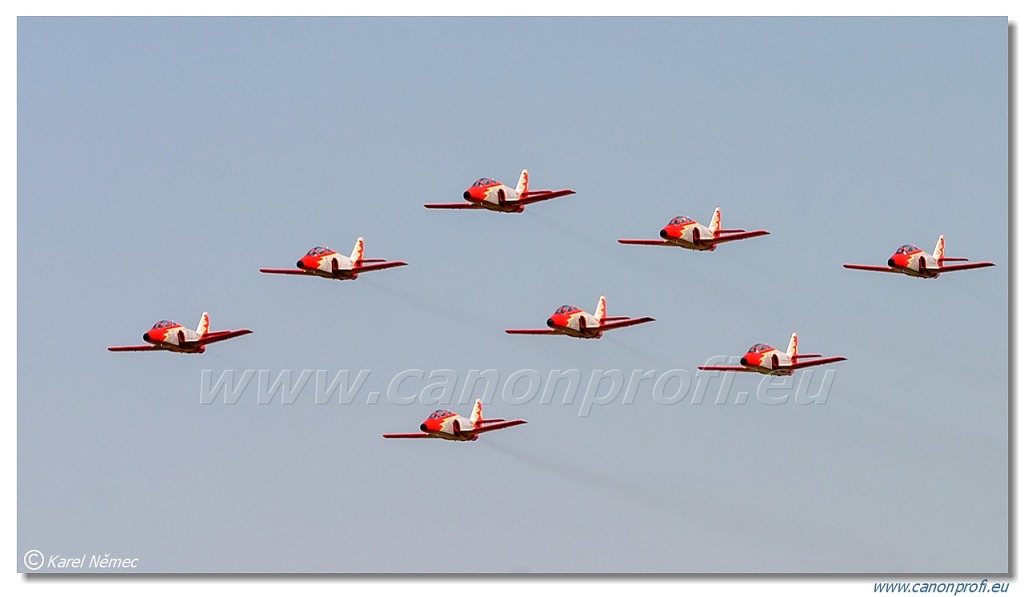 Patrulla Águila – 7x CASA C-101