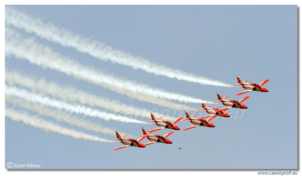 Patrulla Águila – 7x CASA C-101