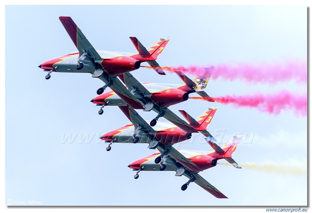 Patrulla Águila – 7x CASA C-101