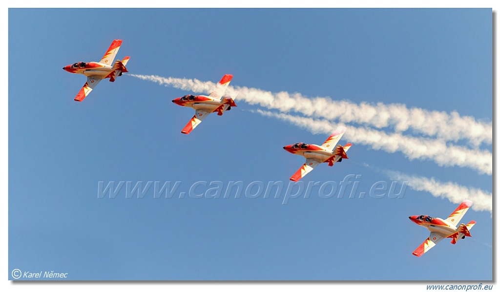 Patrulla Águila – 7x CASA C-101