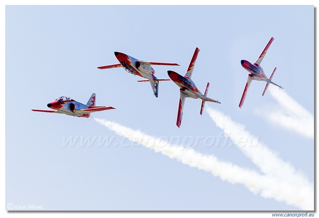 Patrulla Águila – 7x CASA C-101