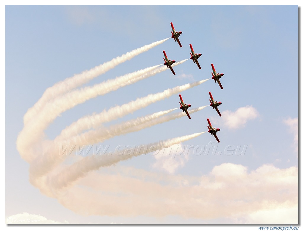 Patrulla Águila – 7x CASA C-101