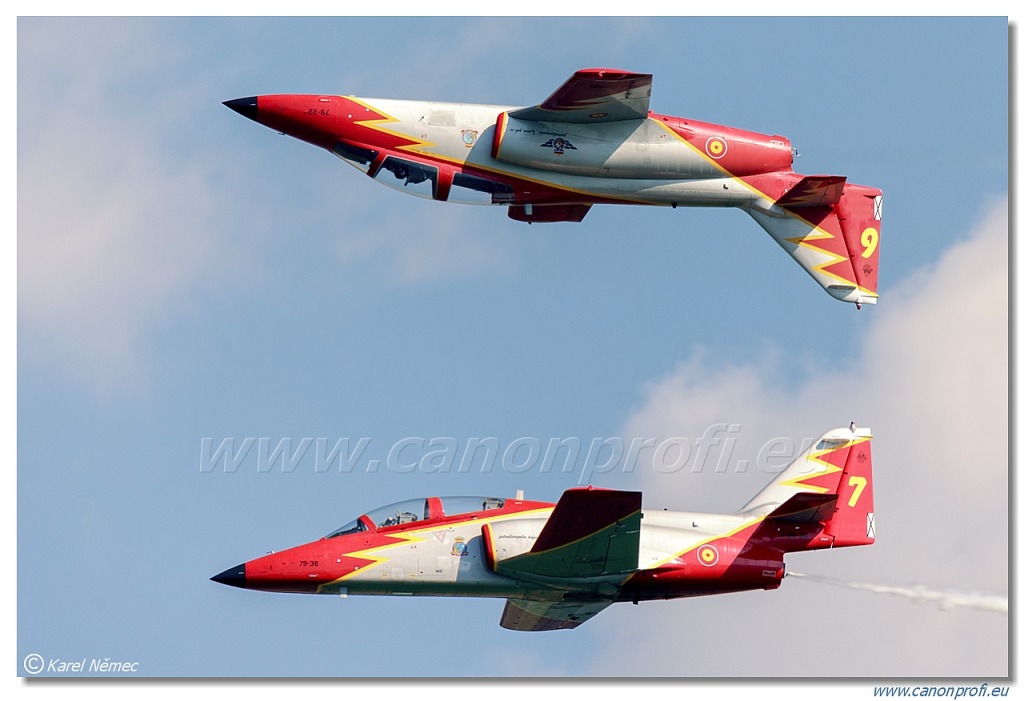 Patrulla Águila – 7x CASA C-101