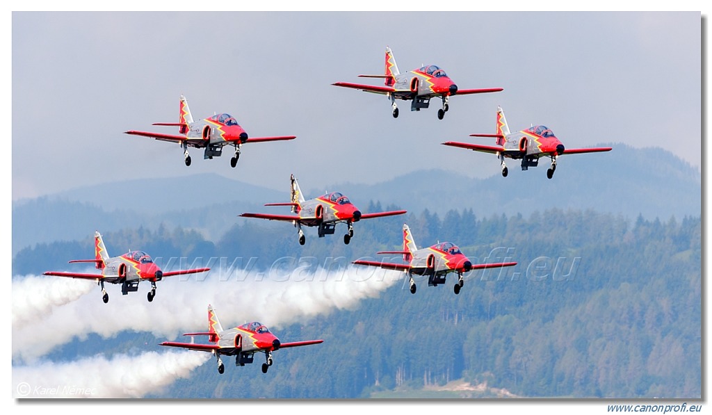 Patrulla Águila – 7x CASA C-101