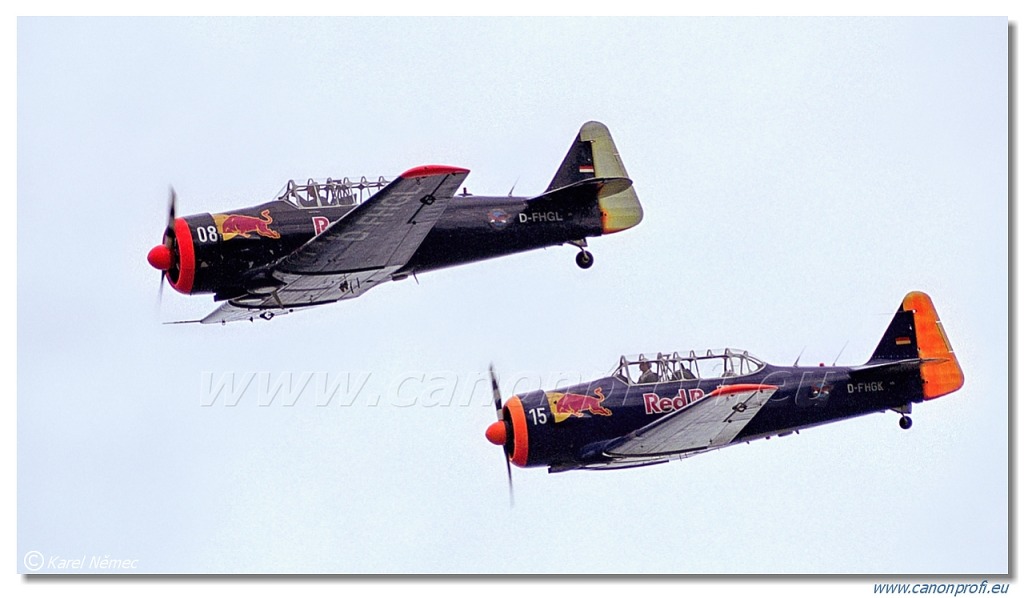 Red Bull Harvard – 2x Noorduyn AT-16 Harvard IIB