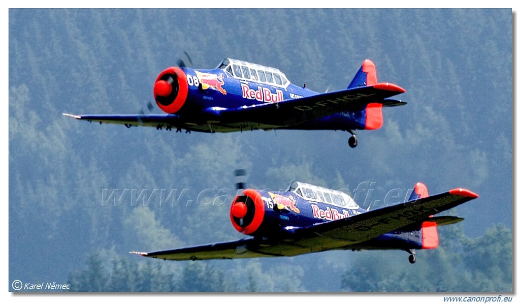 Red Bull Harvard – 2x Noorduyn AT-16 Harvard IIB