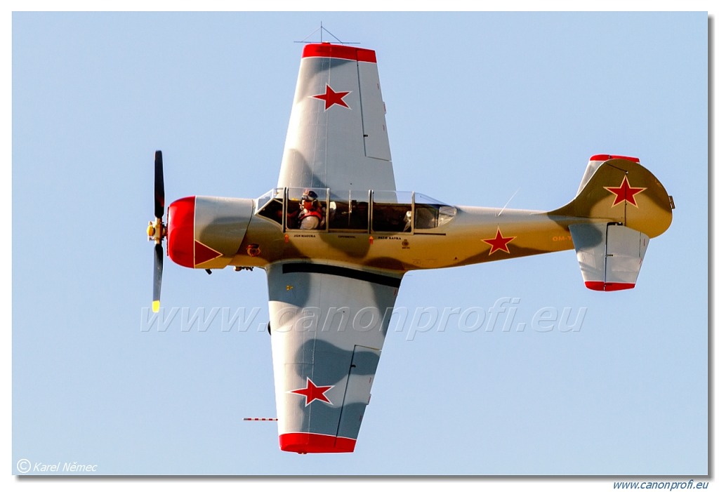 Retro Sky Team - 3x Zlin Z-226, Zlin Z-326M, Zlin Z-526AFS, Yakovlev Yak-52