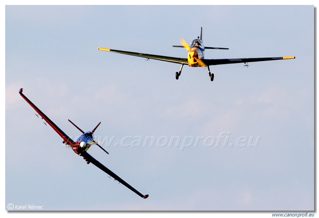 Retro Sky Team - 3x Zlin Z-226, Zlin Z-326M, Zlin Z-526AFS, Yakovlev Yak-52