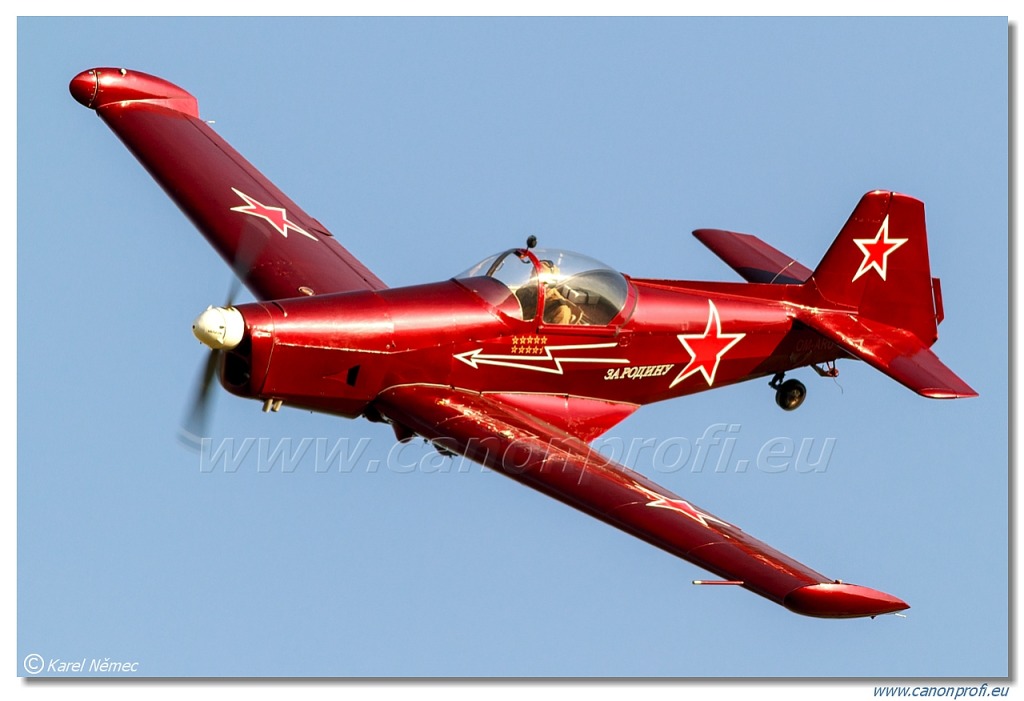 Retro Sky Team - 3x Zlin Z-226, Zlin Z-326M, Zlin Z-526AFS, Yakovlev Yak-52