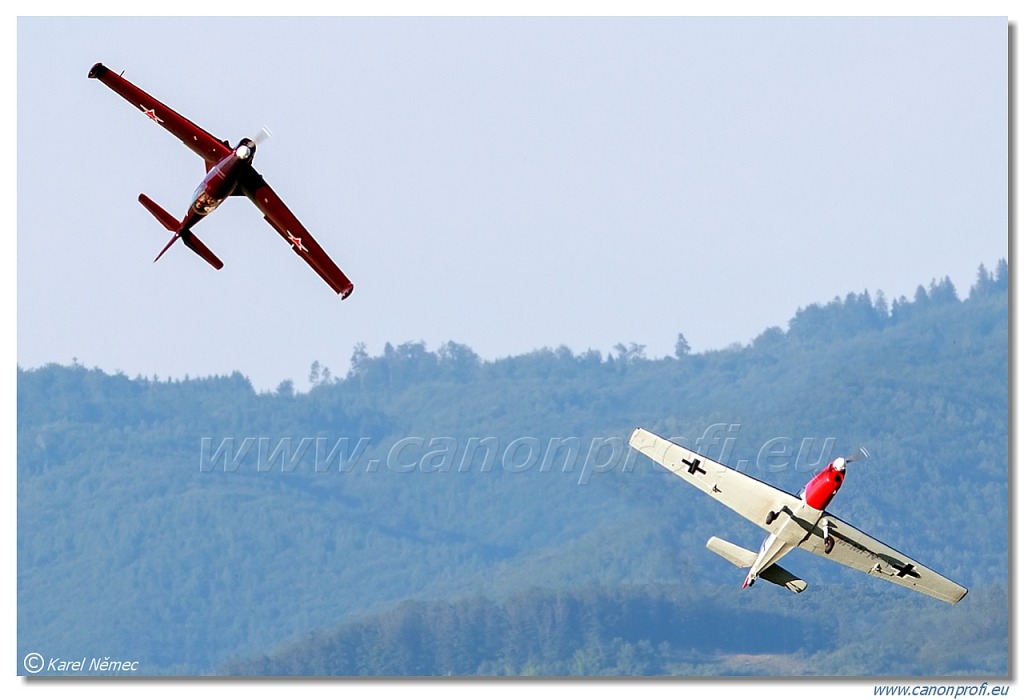 Retro Sky Team - 3x Zlin Z-226, Zlin Z-326M, Zlin Z-526AFS, Yakovlev Yak-52