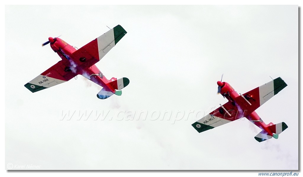 Sky Huszars - Yakovlev Yak-18T + 2x Yak-52