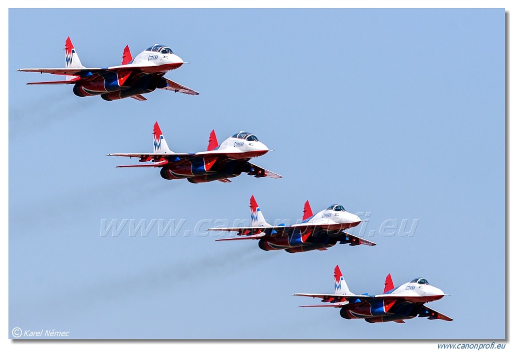 Strizhi (Swifts) - 3x Mikoyan MiG-29, 2x MiG-29UB