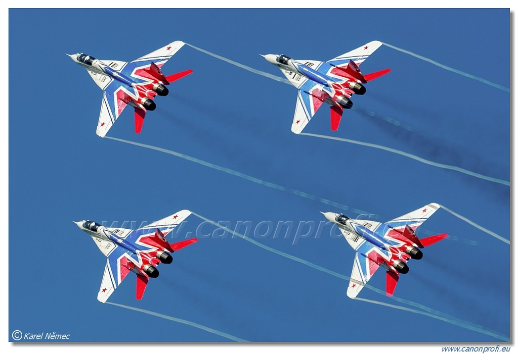 Strizhi (Swifts) - 3x Mikoyan MiG-29, 2x MiG-29UB